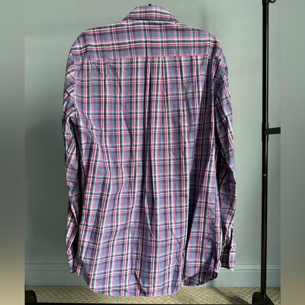 Peter Millar Multicolor Plaid Button Down Shirt - Picture 5 of 6